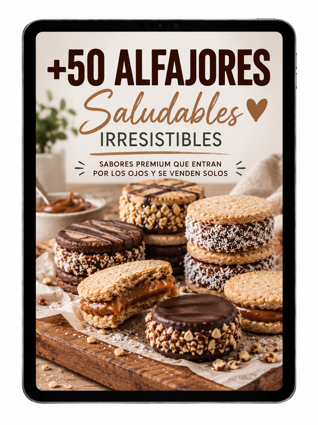 🤎 50 Alfajores Saludables que Se Venden Solos