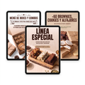 ⭐ Pack Catálogo Completo: brownies, cookies, alfajores, boxes y línea sin azúcar, sin gluten y vegana.